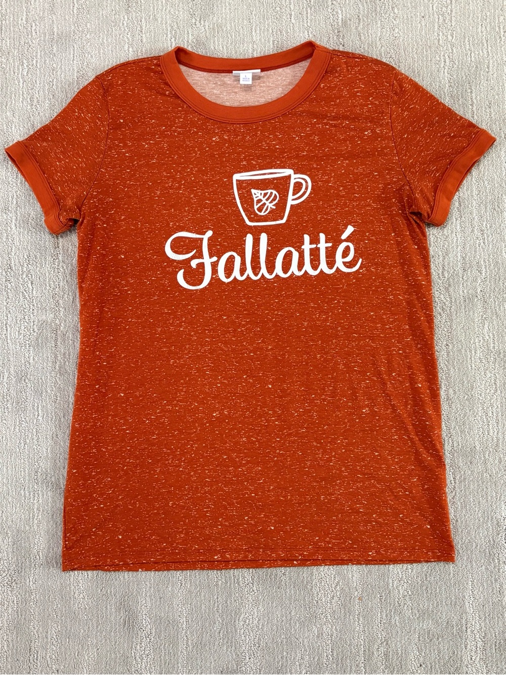 LuLaRoe Fallatté Graphic Tee L #FallFashion #CoffeeLover #AutumnVibes